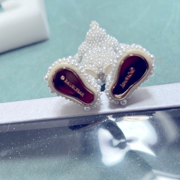 BAUBLEBAR x Disney Mickey Mouse Bag Charm Pearl Fob Key Chain - Picture 5 of 6